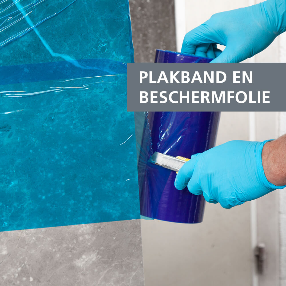 Plakband en beschermfolie Plakband en beschermfolie